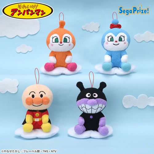 2026/8/28入荷】それいけ！アンパンマン ころふわ リボンぬいぐるみVer